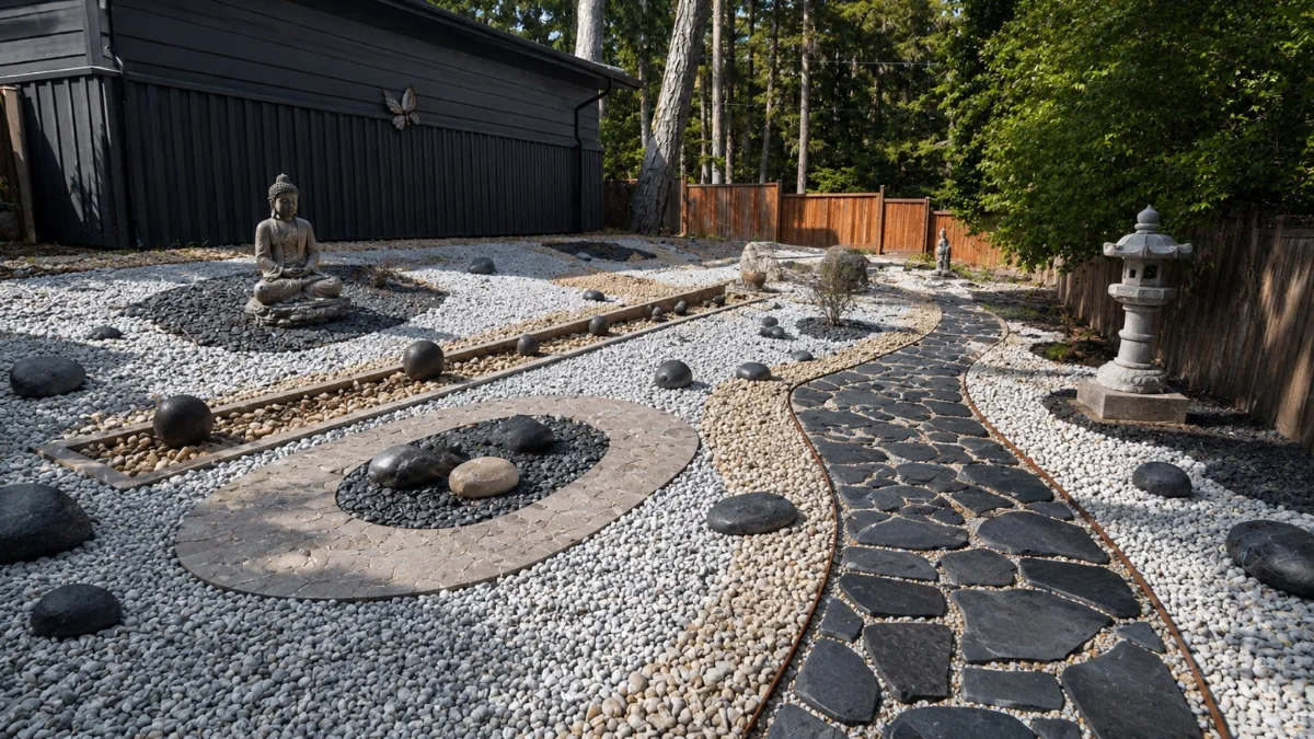 Zen garden retreat